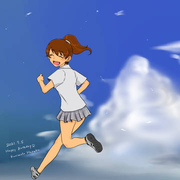 栗本遥　誕生日イラスト詰め