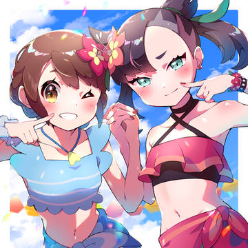 【ポケマス】水着ユウマリ