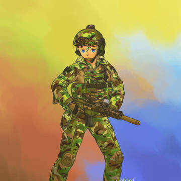 アメリカCAG（デルターフォース）の戦闘服：２