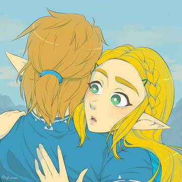 Link and zelda