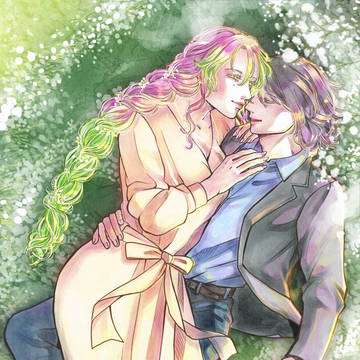 現代パロおばみつとかすみ草