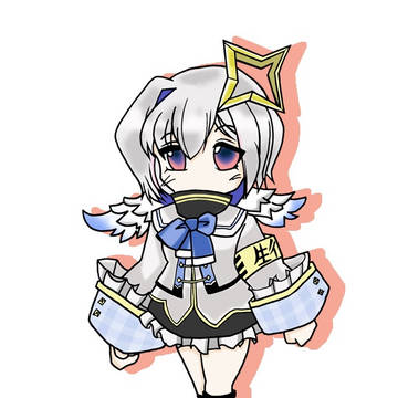 スパ○ボ風かなたん立ち絵