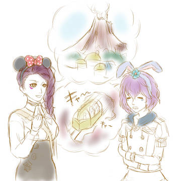 黒鷲の学級がディズニーシーに遊びに来た