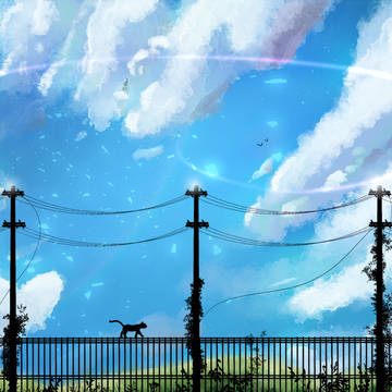 Clouded Sky