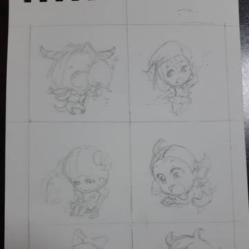 PICO展　ミニ原画