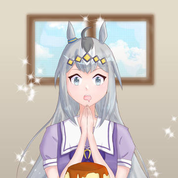 オグリキャップとバケツプリン