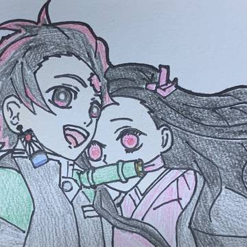 鬼滅の刃(模写)