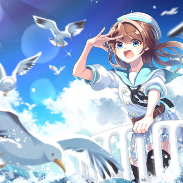 カモメと水兵さん