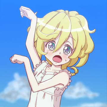 １着のポーズッ！
