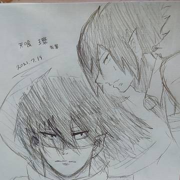 最近のヒロアカの落書き集