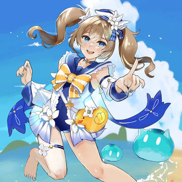 バーバラ 水着スキン
