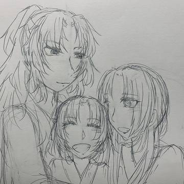 継国一家絵