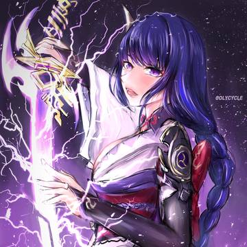 Baal using her booba sword
