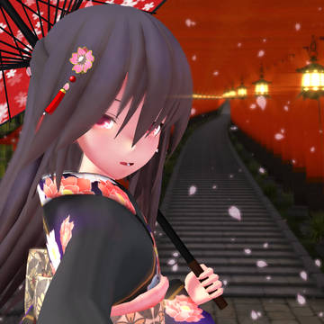 和風の博麗霊夢さん