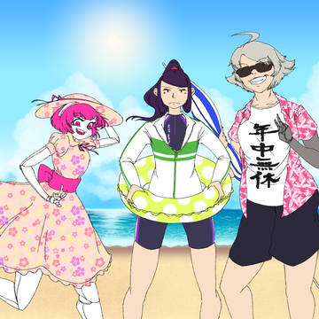 夏のお嬢さん