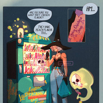 Midnight snack shopping