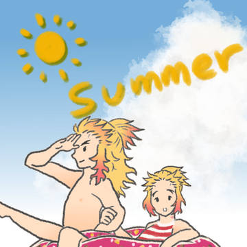 Summer with rengoku bros