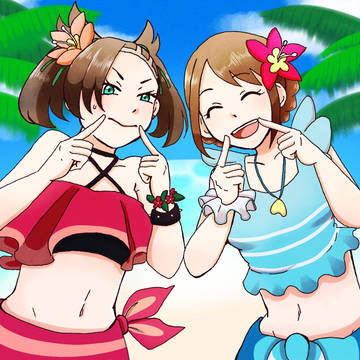 水着のユウマリ