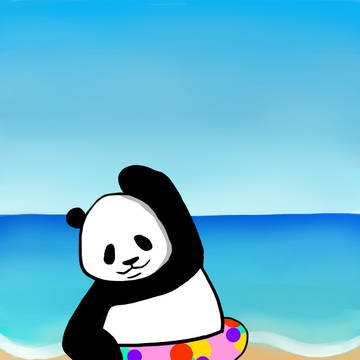 夏パンダ