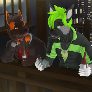Commission for Fox Repair Boy