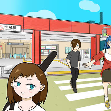 最寄りは洗足駅