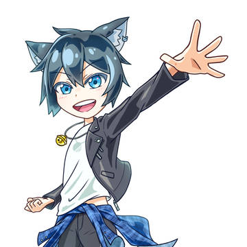 【立ち絵】鈴音スズ solid