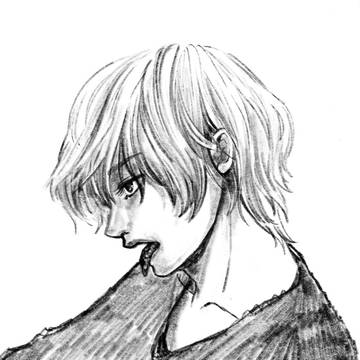 落書き舌だしボーイ