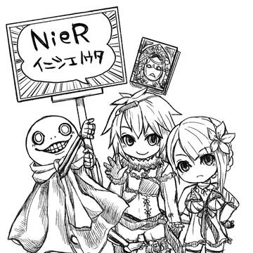 ニーアらくがき2021