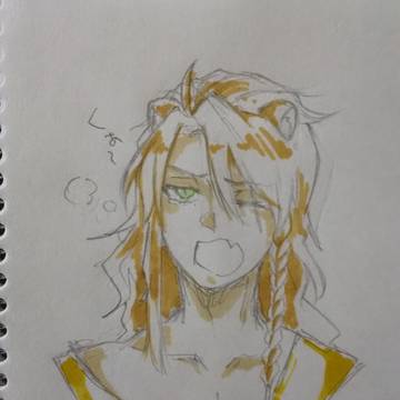 レオナさん落書き詰め