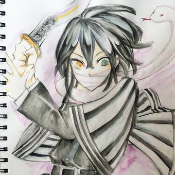 伊黒さん練習絵