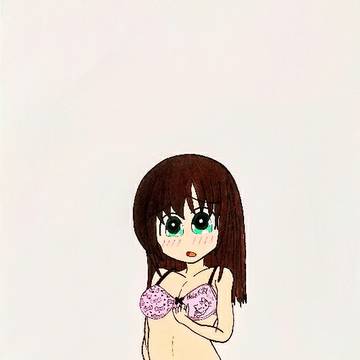永浦七海の下着姿
