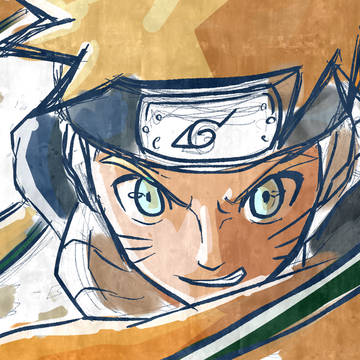 ナルト　落書き
