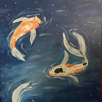 Koi fish I did hehe