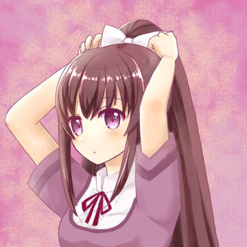髪を結ぶ月夜🌙