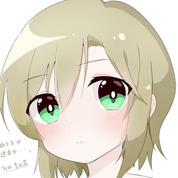 多田李衣菜　お絵描き練習