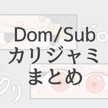 Dom/Subカリジャミまとめ
