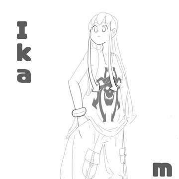 Ika no skateboard