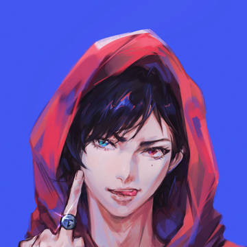好喜歡小一豎中指