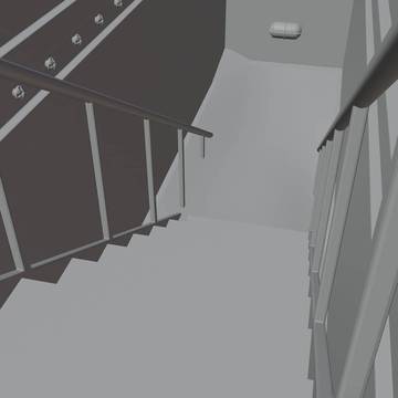 寂れた船内