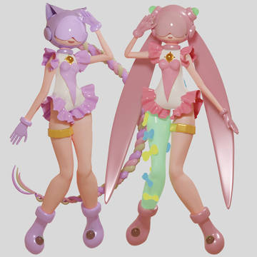 (^･x･^)(ᐢ｡•༝•｡ᐢ)