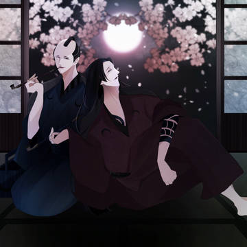 春、朧月夜に君想ふ。