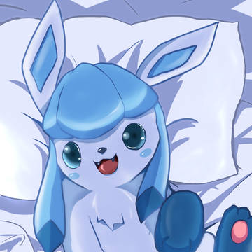 ベッドでもふもふグレイシア