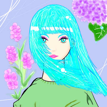 蒼と紫