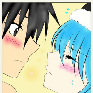 グレジュビ漫画風流れイラストカラーver.