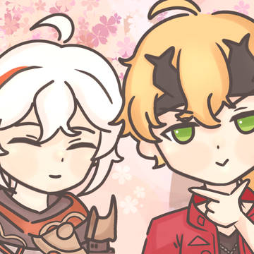 Genshin Impact 原神 Kazuha & Thoma