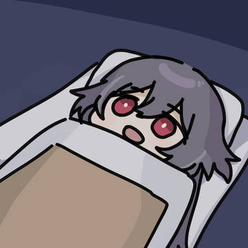 なんだか寝れない識ちゃん