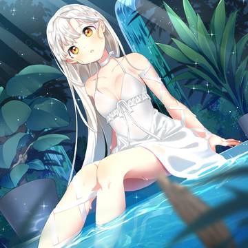 涼し気な少女
