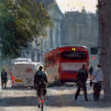 Red bus