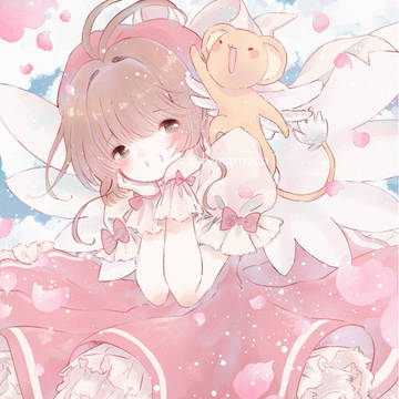 桜舞う