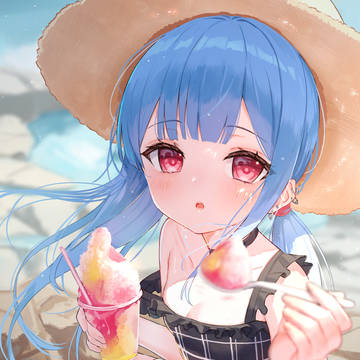 「あ~ん…💙」